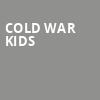 Cold War Kids, The Truman, Kansas City