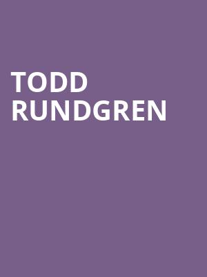 Todd Rundgren Poster