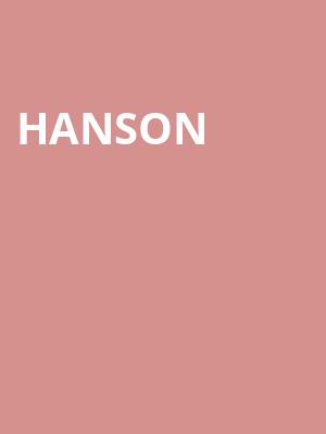 Hanson Poster