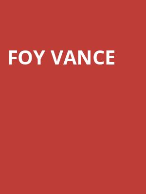 Foy Vance, The Truman, Kansas City
