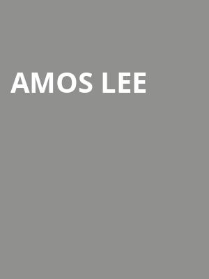 Amos Lee Poster