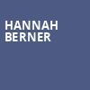 Hannah Berner, The Truman, Kansas City